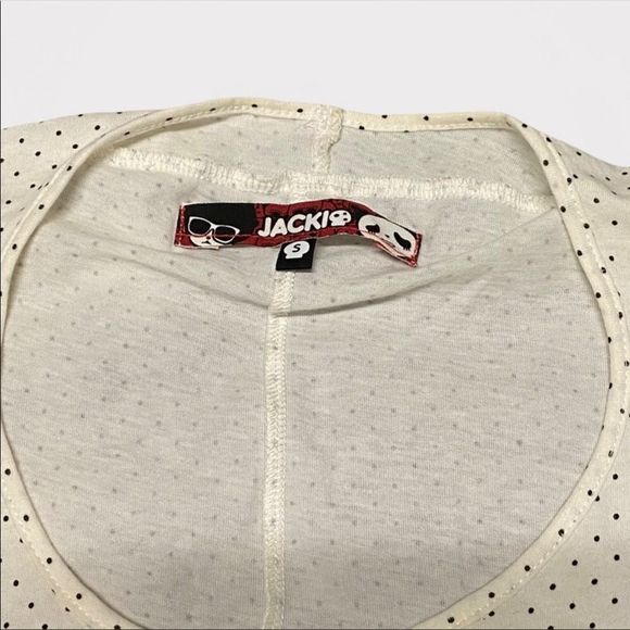 JACKI | Polka Dot Circle Shirt - Picture 2 of 7